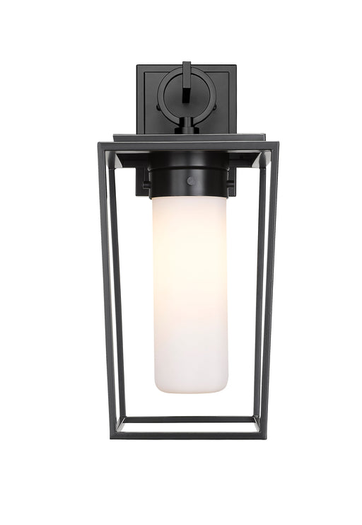 Outdoor Wall Light Z-Lite 595M-BK Black Sheridan 1 Light Outdoor Wall Light Z-Lite
