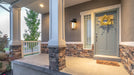 Outdoor Wall Light Z-Lite 595M-BK Black Sheridan 1 Light Outdoor Wall Light Z-Lite