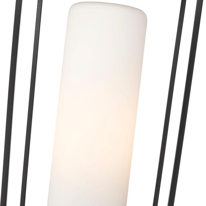 Outdoor Post Mount Fixture Z-Lite 595PHBR-BK Black Sheridan 1 Light Outdoor Post Mount Fixture Z-Lite