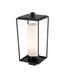 Outdoor Post Mount Fixture Z-Lite 595PHBS-BK Black Sheridan 1 Light Outdoor Post Mount Fixture Z-Lite