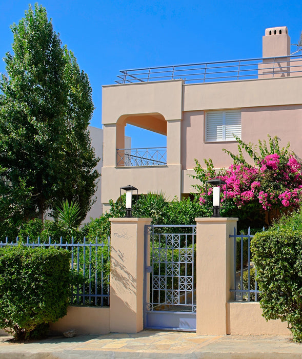 Outdoor Pier Mounted Fixture Z-Lite 595PHMR-553PM-BK Black Sheridan 1 Light Outdoor Pier Mounted Fixture Z-Lite