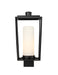 Outdoor Post Mount Fixture Z-Lite 595PHMS-BK Black Sheridan 1 Light Outdoor Post Mount Fixture Z-Lite