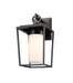 Outdoor Wall Light Z-Lite 595S-BK Black Sheridan 1 Light Outdoor Wall Light Z-Lite