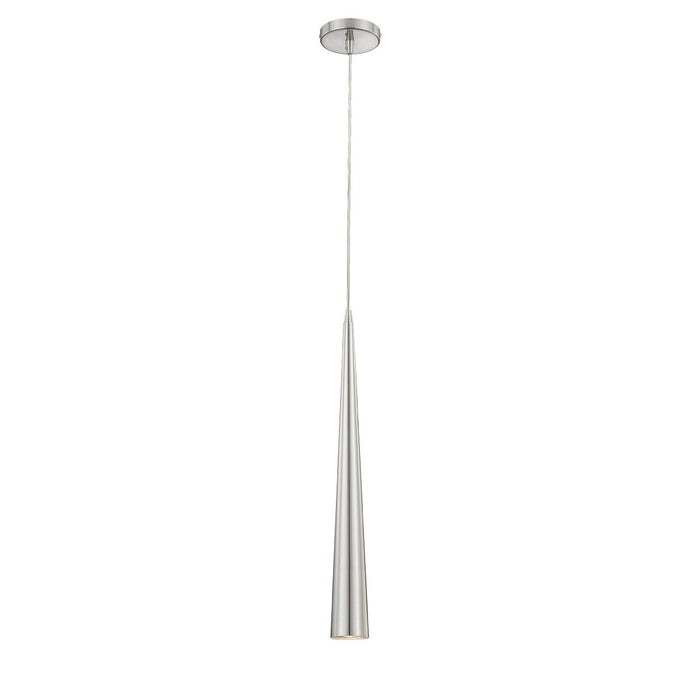 Eurofase 20445-027 Sliver 24" Polished Nickel LED Pendant Light