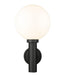 Outdoor Wall Light Z-Lite 597B-BK Black Laurent 1 Light Outdoor Wall Light Z-Lite