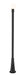 Outdoor Post Mounted Fixture Z-Lite 597PHM-519P-BK Black Laurent 1 Light Outdoor Post Mounted Fixture Z-Lite