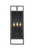 Outdoor Wall Light Z-Lite 598B-BK Black Lucian 3 Light Outdoor Wall Light Z-Lite