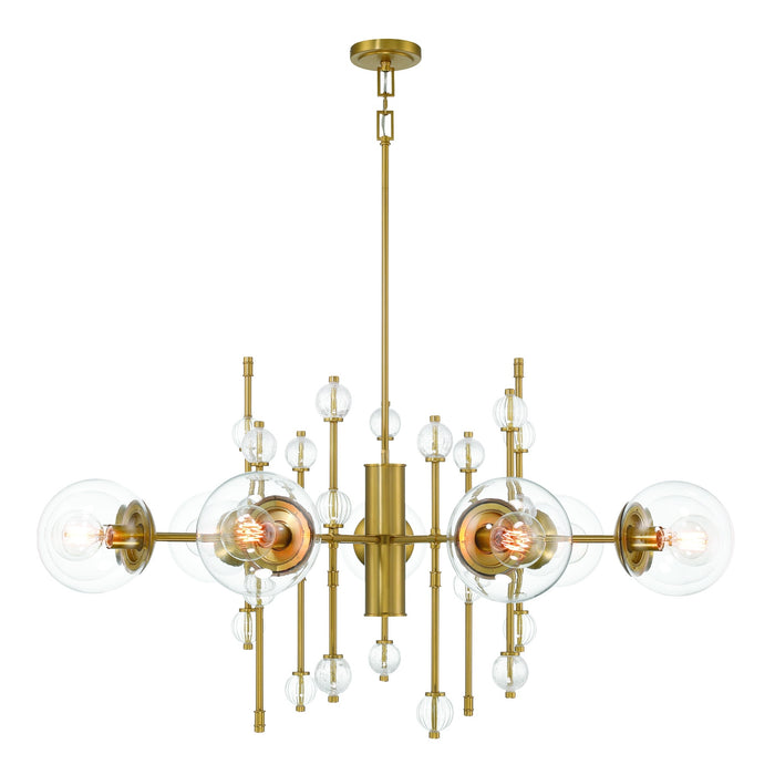 Eurofase 47222-014 Traiton 48" Gold Chandelier