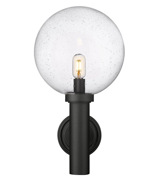 Outdoor Wall Light Z-Lite 599B-BK Black Laurent 1 Light Outdoor Wall Light Z-Lite