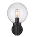 Outdoor Wall Light Z-Lite 599M-BK Black Laurent 1 Light Outdoor Wall Light Z-Lite