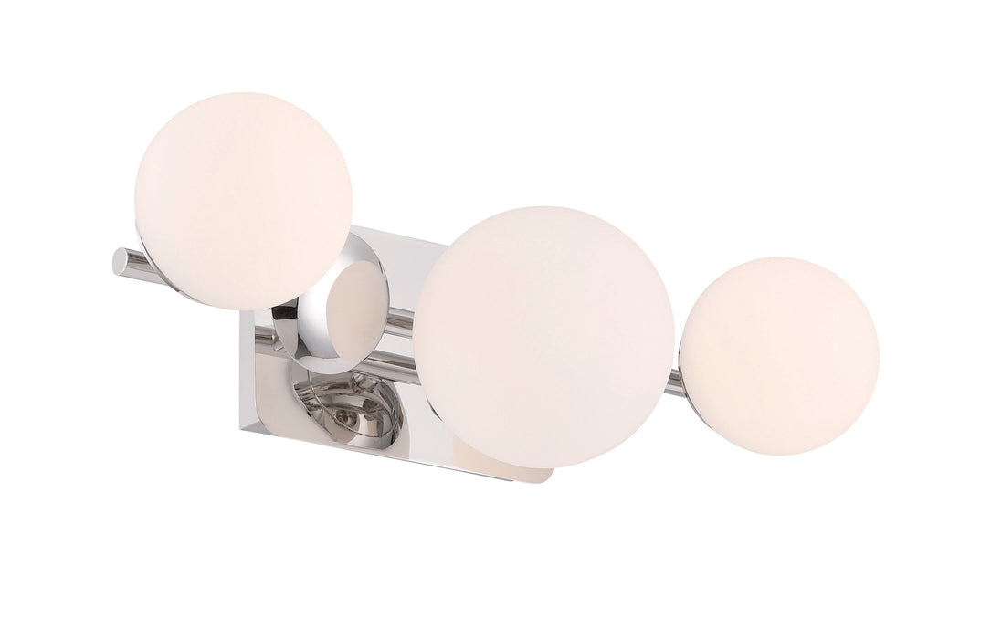 Eurofase 49085-020 Vine 3-Light Polished Nickel LED Vanity Light