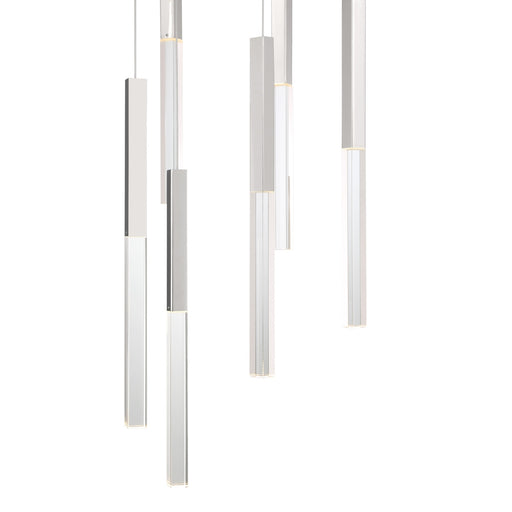 Eurofase 46477-026 Benicio 22" Polished Nickel LED Chandelier