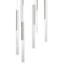 Eurofase 46477-026 Benicio 22" Polished Nickel LED Chandelier