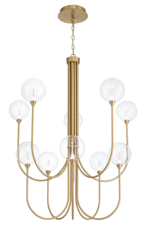 Eurofase 48925-013 Iissa 40" Gold LED Chandelier