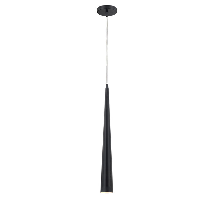 Eurofase 20445-034 Sliver 24" Matte Black LED Pendant Light