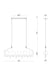 Eurofase 45652-011 Decato 42" Satin Gold Paint Chandelier