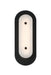 Eurofase 49171-020 Tramore 16" Powder Coat Black LED Outdoor Wall Light