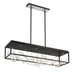Eurofase 35642-023 Aerie 42" Silver-Black Mix LED Chandelier