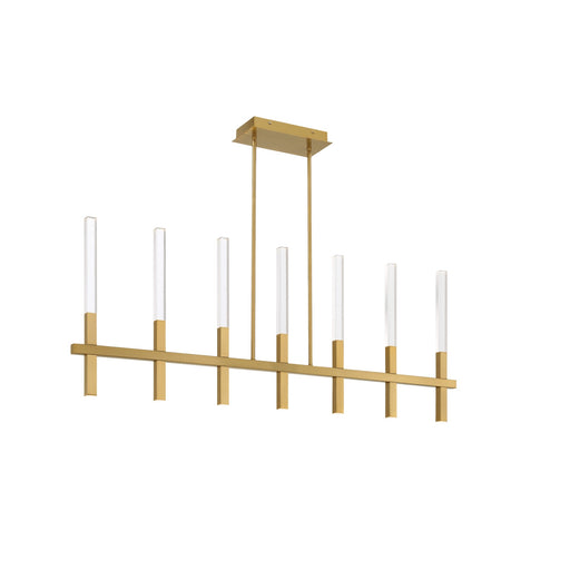 Eurofase 46476-036 Benicio 46" Brushed Gold LED Chandelier