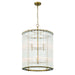 Eurofase 47238-015 Glasbury 27" Gold Chandelier