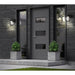Eurofase 47197-015 Caswell 18" Powder Coat Black LED Outdoor Wall Light