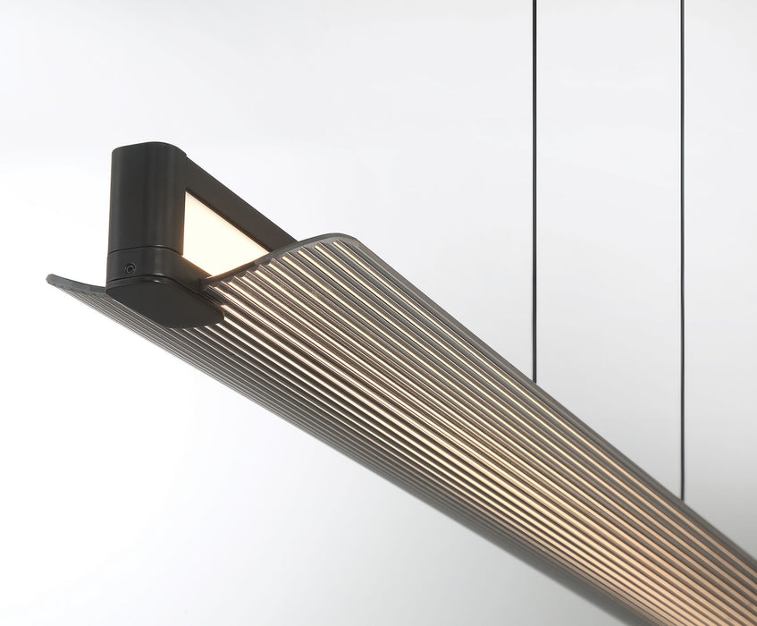 Eurofase 50058-013 Neoness 50" Matte Black LED Chandelier