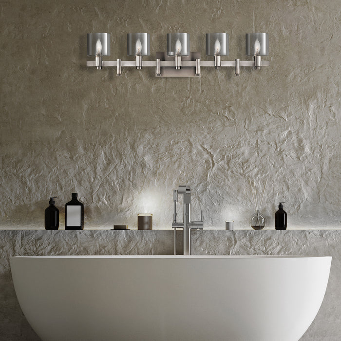 Eurofase 46813-022 Decato 38" Satin Nickel Vanity Light