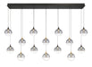Eurofase 48940-023 Iissa 72" Gold-Black Mix LED Chandelier