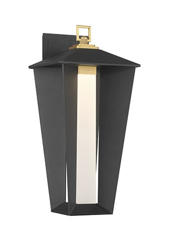 Eurofase 50048-014 Andson 19" Brass-Sand Black Mix LED Outdoor Wall Light