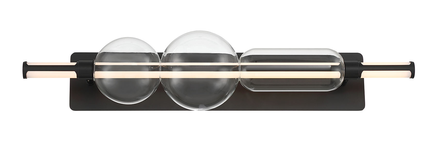 Eurofase 50050-017 Lucent 34" Matte Black LED Vanity Light