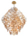 Eurofase 44574-017 Sue-Anne 45" Matte Gold Chandelier