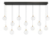 Eurofase 48938-013 Iissa 72" Gold LED Chandelier