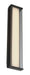 Eurofase 50112-012 Dulton 24" Matte Black LED Outdoor Wall Light