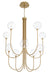 Eurofase 48925-013 Iissa 40" Gold LED Chandelier