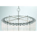 Eurofase 47238-022 Glasbury 27" Polished Nickel Chandelier