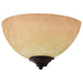 Sconce Nuvo 60-044 Tapas - 1 Light - 12 in. - Sconce with Tuscan Suede Glass - Old Bronze Finish Nuvo
