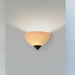 Sconce Nuvo 60-044 Tapas - 1 Light - 12 in. - Sconce with Tuscan Suede Glass - Old Bronze Finish Nuvo