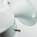Wall Lantern Nuvo 60-112 1 Light - 6 Inch - Porch - Wall - White Mason Jar with Clear Glass Nuvo