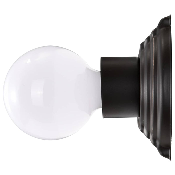 Vanity Nuvo 60-1284 3 Light - 18 in. - Vanity Racetrack Style - Mahogany Bronze Finish Nuvo