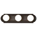 Vanity Nuvo 60-1284 3 Light - 18 in. - Vanity Racetrack Style - Mahogany Bronze Finish Nuvo