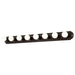 Vanity Nuvo 60-1287 8 Light - 48 in. - Vanity Racetrack Style - Mahogany Bronze Finish Nuvo