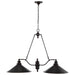 Pendant Nuvo 60-1703 Bridgeview - 2 Light - 40 in. - Island Pendant - Mission Dust Bronze Finish Nuvo