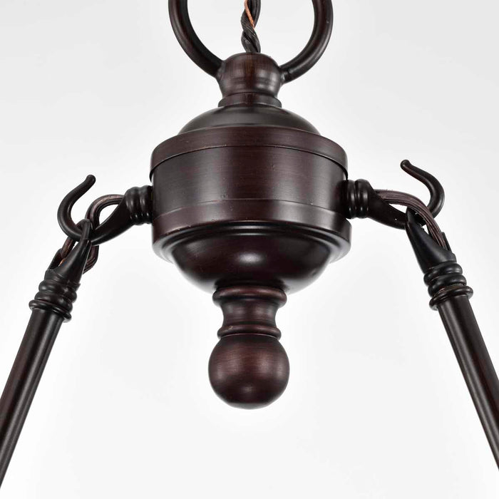 Pendant Nuvo 60-1703 Bridgeview - 2 Light - 40 in. - Island Pendant - Mission Dust Bronze Finish Nuvo