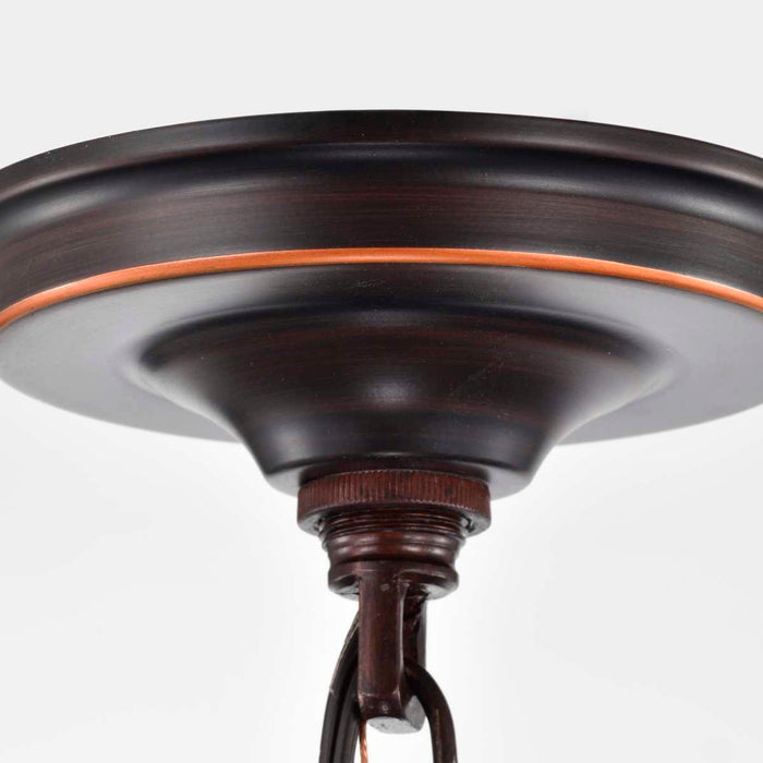Pendant Nuvo 60-1703 Bridgeview - 2 Light - 40 in. - Island Pendant - Mission Dust Bronze Finish Nuvo