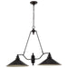 Pendant Nuvo 60-1703 Bridgeview - 2 Light - 40 in. - Island Pendant - Mission Dust Bronze Finish Nuvo