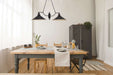 Pendant Nuvo 60-1707 Bridgeview - 1 Light Pendant - Mission Dust Bronze Finish Nuvo