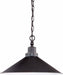 Pendant Nuvo 60-1707 Bridgeview - 1 Light Pendant - Mission Dust Bronze Finish Nuvo
