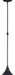 Mini Pendant Nuvo 60-1708 Bridgeview - 1 Light Mini Pendant - Mission Dust Bronze Finish Nuvo