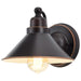 Sconce Nuvo 60-1709 Bridgeview - 1 Light Wall Sconce - Mission Dust Bronze Finish Nuvo