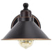 Sconce Nuvo 60-1709 Bridgeview - 1 Light Wall Sconce - Mission Dust Bronze Finish Nuvo